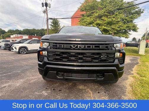 Black 2023 Chevrolet Silverado 1500 Custom