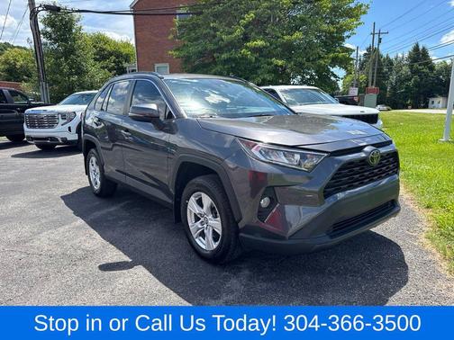 Gray 2019 Toyota RAV4 XLE