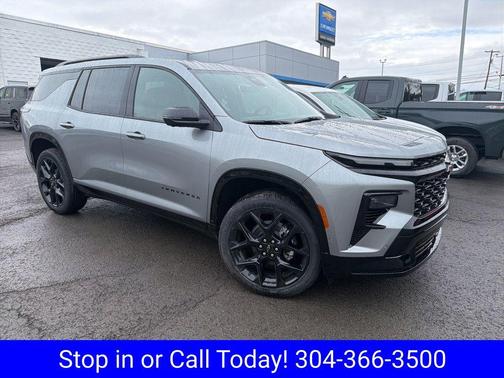 Sterling Gray Metallic 2026 Chevrolet Traverse RS