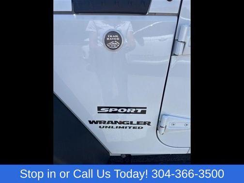 Bright White Clearcoat 2016 Jeep Wrangler Unlimited Sport
