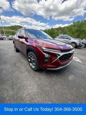 Crimson Metallic 2024 Chevrolet Trax LT