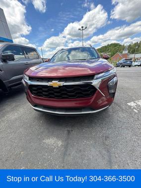 Crimson Metallic 2024 Chevrolet Trax LT