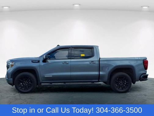 Satin Steel Metallic 2021 GMC Sierra 1500 Elevation