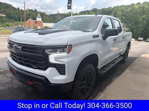 Summit White 2026 Chevrolet Silverado 1500 LT Trail Boss