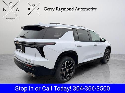 Polar White Tricoat 2026 Chevrolet Traverse High Country