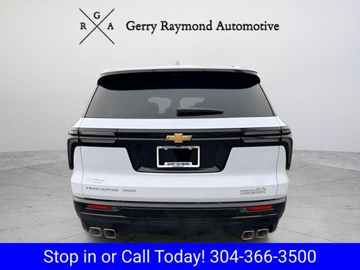 Polar White Tricoat 2026 Chevrolet Traverse High Country