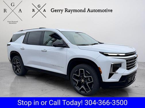 Polar White Tricoat 2026 Chevrolet Traverse High Country