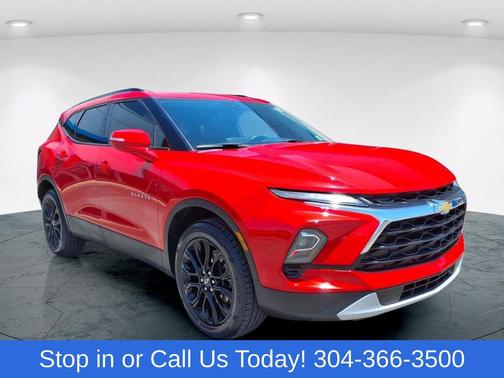 Red Hot 2023 Chevrolet Blazer 3LT