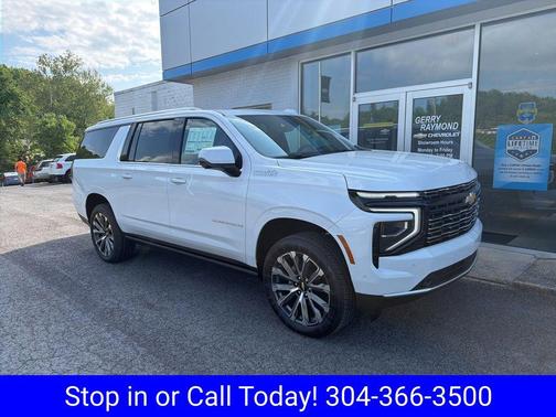 Polar White Tricoat 2026 Chevrolet Suburban High Country, 4WD