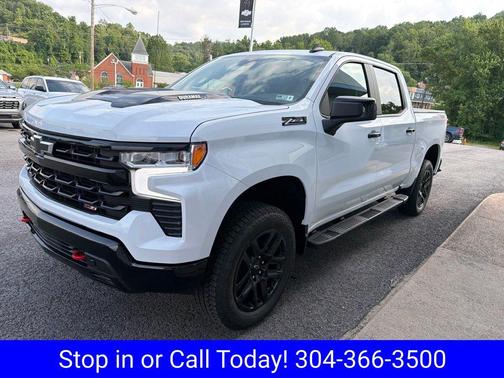 Summit White 2026 Chevrolet Silverado 1500 LT Trail Boss