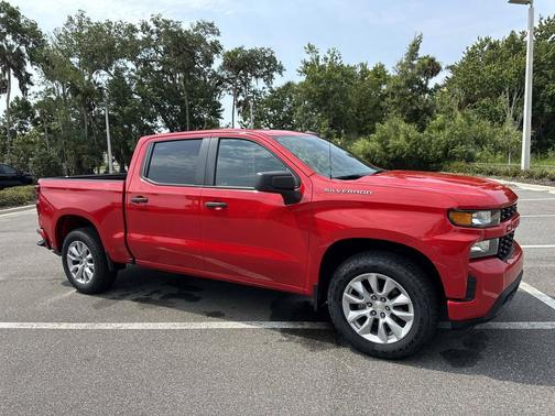 Red Hot 2022 Chevrolet Silverado 1500 Limited Custom