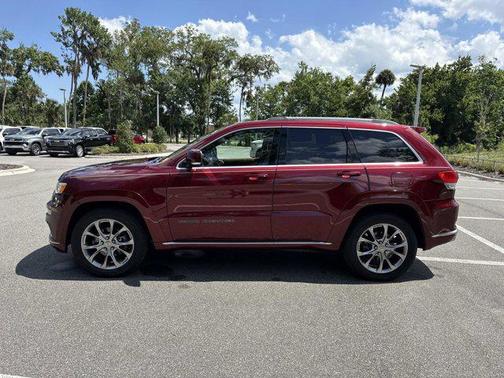 Velvet Red Pearlcoat 2019 Jeep Grand Cherokee Summit
