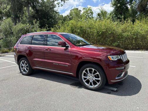 Velvet Red Pearlcoat 2019 Jeep Grand Cherokee Summit