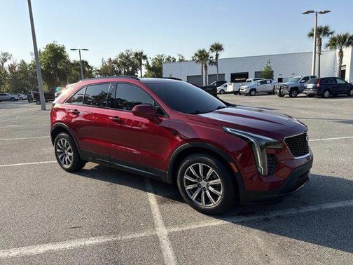 Red Horizon Tintcoat 2019 Cadillac XT4 Sport
