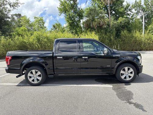 Shadow Black 2017 Ford F-150 Platinum
