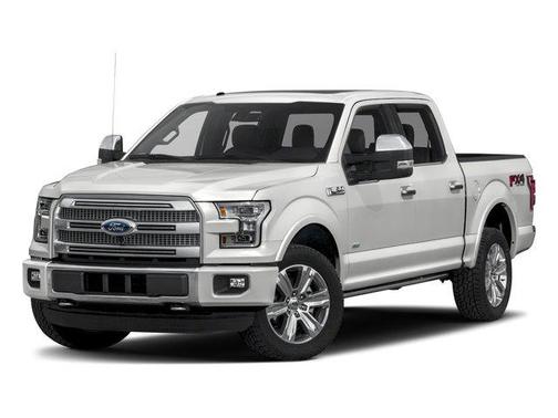 Shadow Black 2017 Ford F-150 Platinum