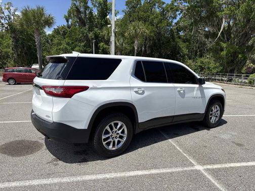 Summit White 2021 Chevrolet Traverse LS