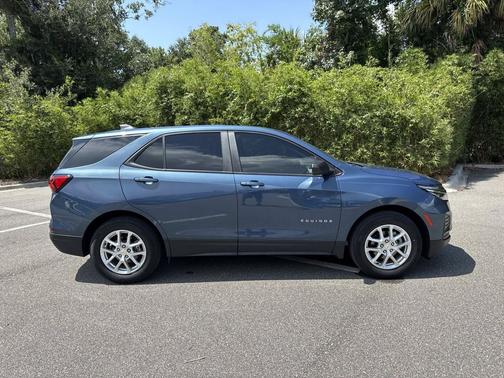 Lakeshore Blue Metallic 2024 Chevrolet Equinox LS