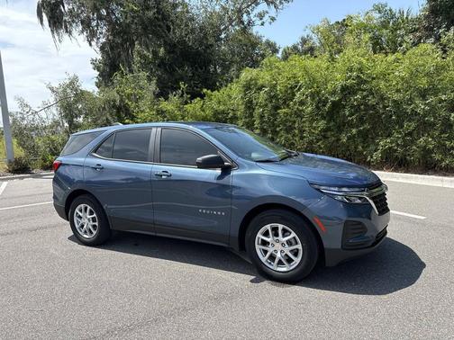 Lakeshore Blue Metallic 2024 Chevrolet Equinox LS