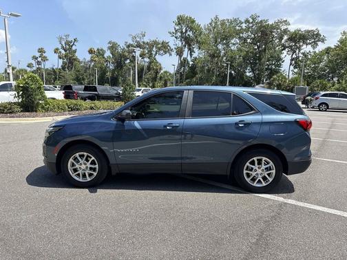 Lakeshore Blue Metallic 2024 Chevrolet Equinox LS