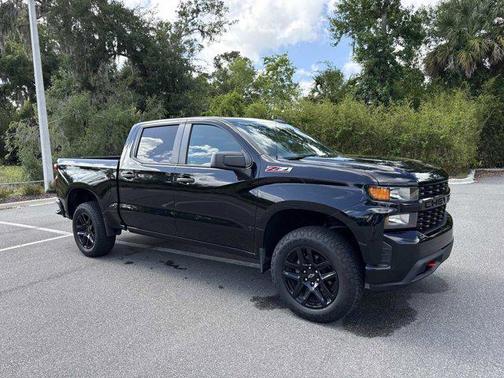 Black 2022 Chevrolet Silverado 1500 Limited Custom Trail Boss
