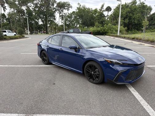 Reservoir Blue 2026 Toyota Camry SE