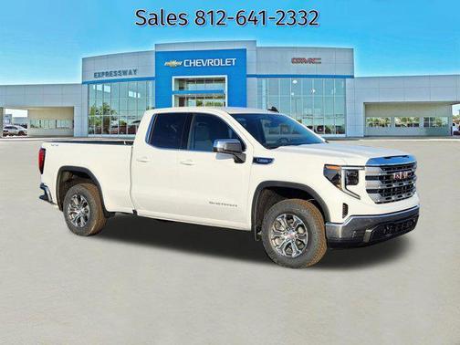Summit White 2026 GMC Sierra 1500 SLE