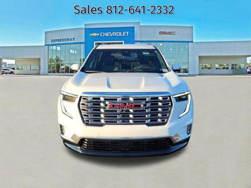 Summit White 2026 GMC Acadia Denali