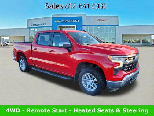 Red Hot 2024 Chevrolet Silverado 1500 LT