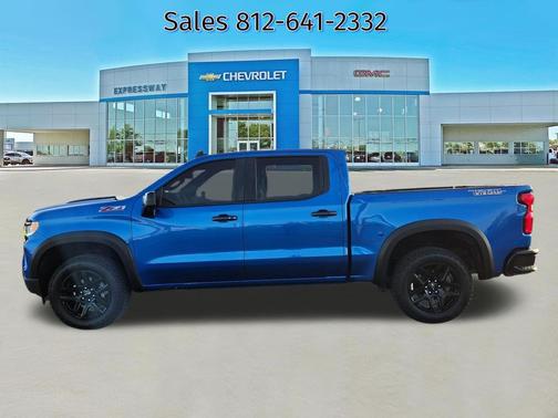 Glacier Blue Metallic 2022 Chevrolet Silverado 1500 LT Trail Boss