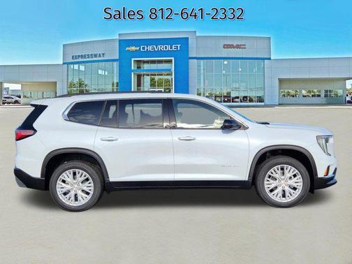 Glacier White Tricoat 2026 GMC Acadia Elevation FWD