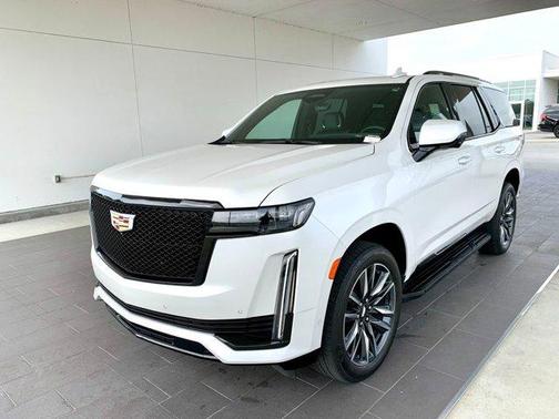 Crystal White Tri-Coat 2024 Cadillac Escalade Sport