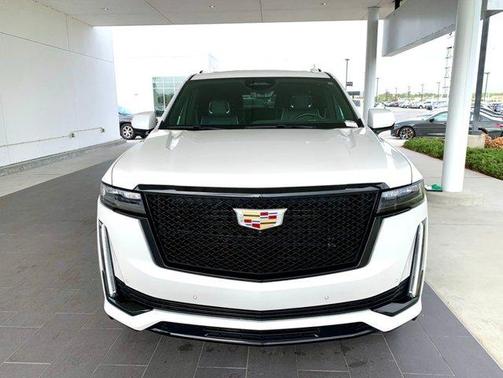 Crystal White Tri-Coat 2024 Cadillac Escalade Sport