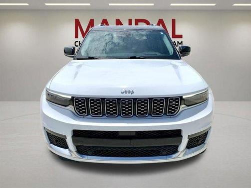 Bright White Clearcoat 2021 Jeep Grand Cherokee L Summit