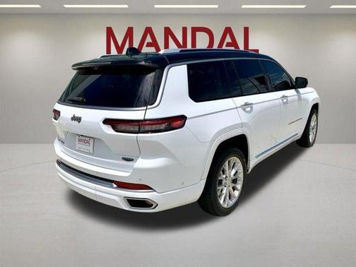 Bright White Clearcoat 2021 Jeep Grand Cherokee L Summit