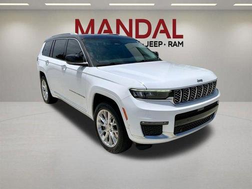 Bright White Clearcoat 2021 Jeep Grand Cherokee L Summit