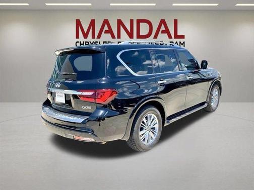 Black Obsidian 2019 INFINITI QX80 Luxe