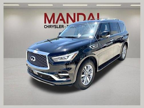 Black Obsidian 2019 INFINITI QX80 Luxe