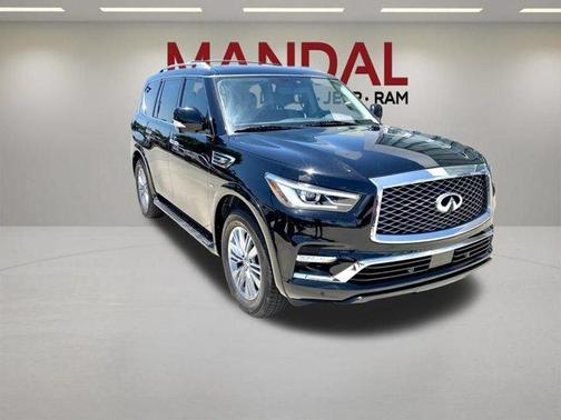 Black Obsidian 2019 INFINITI QX80 Luxe