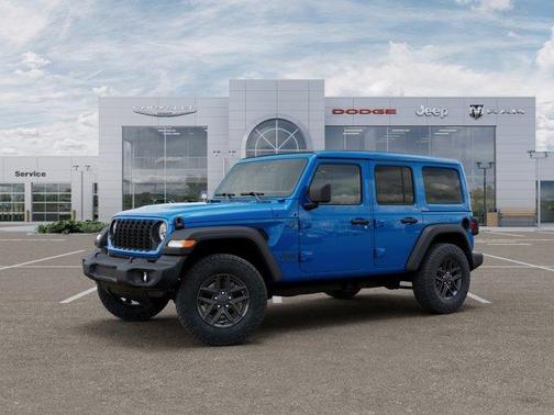 Hydro Blue Pearlcoat 2026 Jeep Wrangler Sport