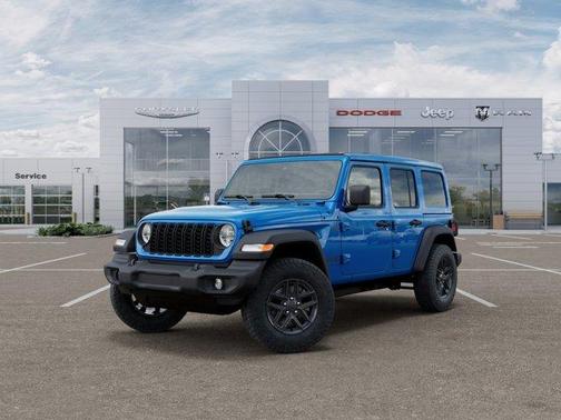 Hydro Blue Pearlcoat 2026 Jeep Wrangler Sport