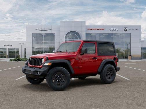 Firecracker Red Clearcoat 2026 Jeep Wrangler Sport