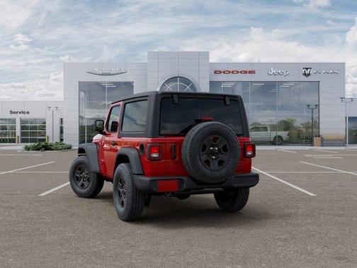 Firecracker Red Clearcoat 2026 Jeep Wrangler Sport