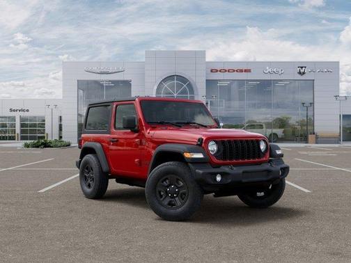 Firecracker Red Clearcoat 2026 Jeep Wrangler Sport