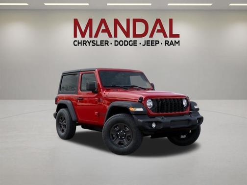 Firecracker Red Clearcoat 2026 Jeep Wrangler Sport