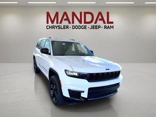 Bright White Clearcoat 2025 Jeep Grand Cherokee L Limited