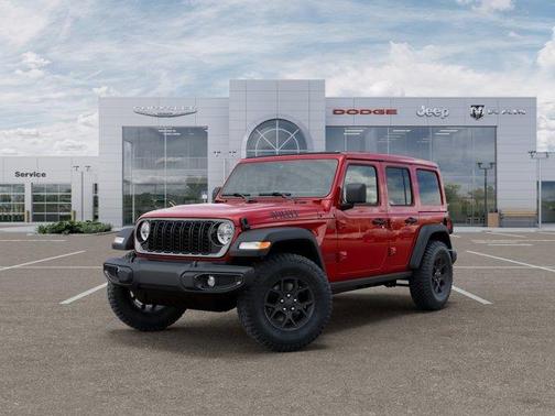 Firecracker Red Clearcoat 2026 Jeep Wrangler Sport