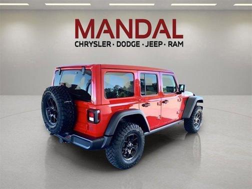 Firecracker Red Clearcoat 2026 Jeep Wrangler Sport