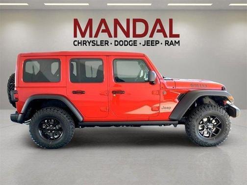 Firecracker Red Clearcoat 2026 Jeep Wrangler Sport
