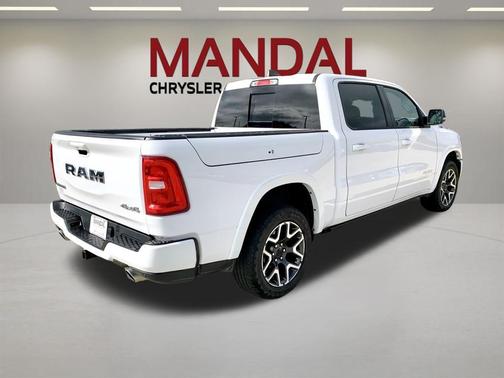 Bright White Clearcoat 2025 RAM 1500 Laramie
